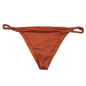 VICTORIA'S SECRET Bikini Bottom Women's Size Medium Apricot Swimsuit Summer